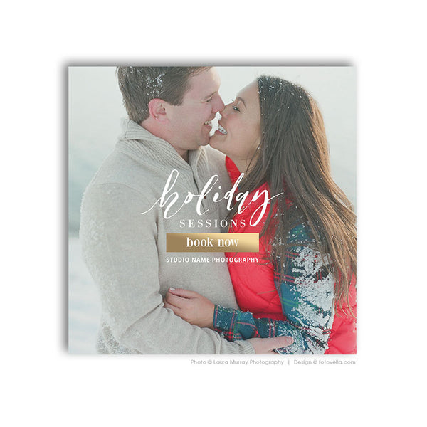 Holiday Mini Session Marketing Board -  HOLIDAY JOY 2 - 1579