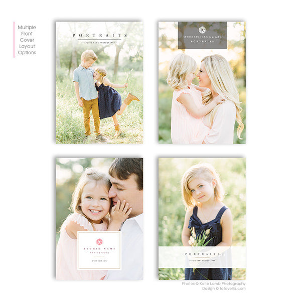 Photography Marketing Card - Promo Card Template - Folded Card for Photographers - JOY - 1554