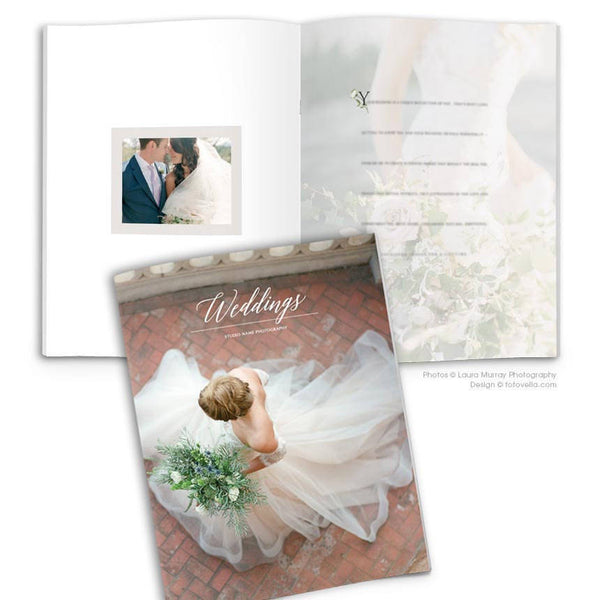 Wedding Photographer Marketing Template - Wedding Photography Welcome Guide Template - ROMANCE - 1647
