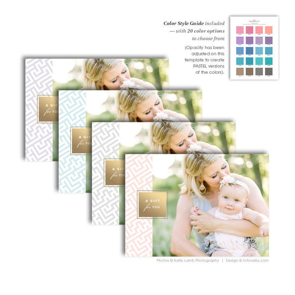Free Photography Gift Certificate Template - OLIVIA - 1622