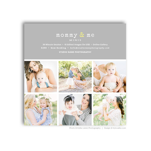 Mommy & Me Minis - Mother's Day Photo Session - Digital Marketing Board - MOM ME 4 - 1658