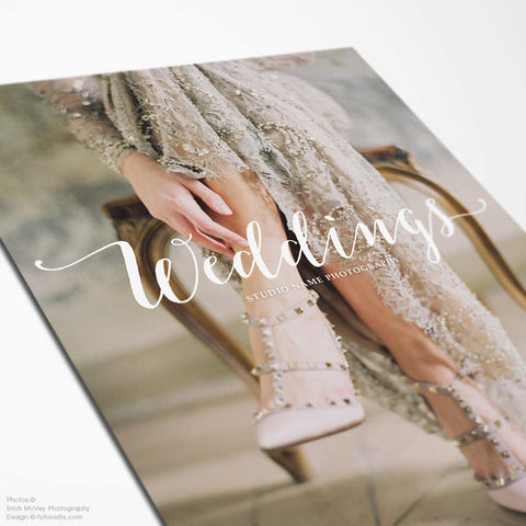 Wedding Photography Studio Magazine, Wedding Photographer Client Welcome Guide,  Photography Marketing Photoshop Template | 1494
