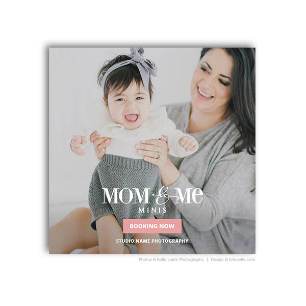 Mommy & Me Minis - Mother's Day Photo Session - Digital Marketing Board - MOM ME 3 - 1657