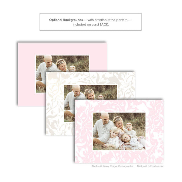 Valentine's Day Photo Card Template - For Photographers - Photoshop Required - LOVE YOU - 1699
