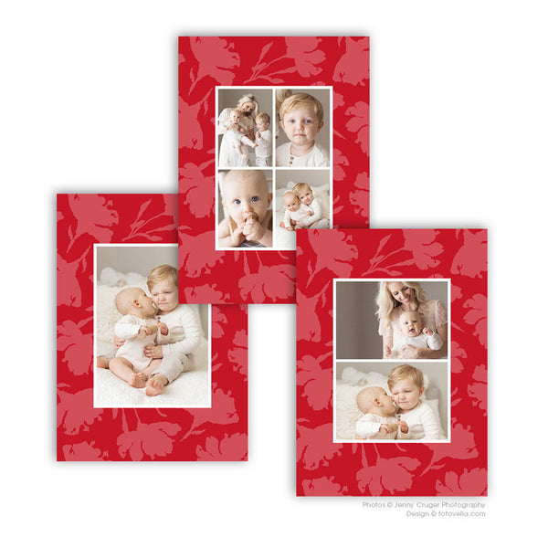 Valentine's Day Photo Card Template - For Photographers - Photoshop Required - LOVE - 1701