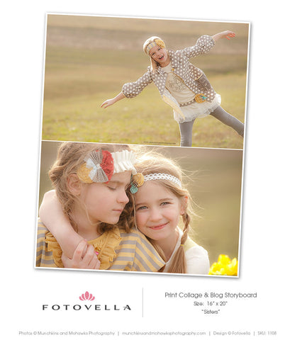 Photo Collage Template - Blog Storyboard - 1108