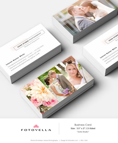 Photography Business Card Template - SOHO Studio - 1369