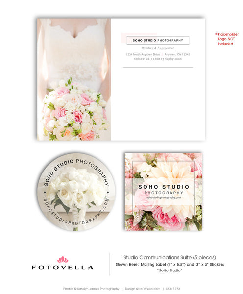 Photography Stationery Suite - Photography Marketing - SOHO STUDIO - 1373
