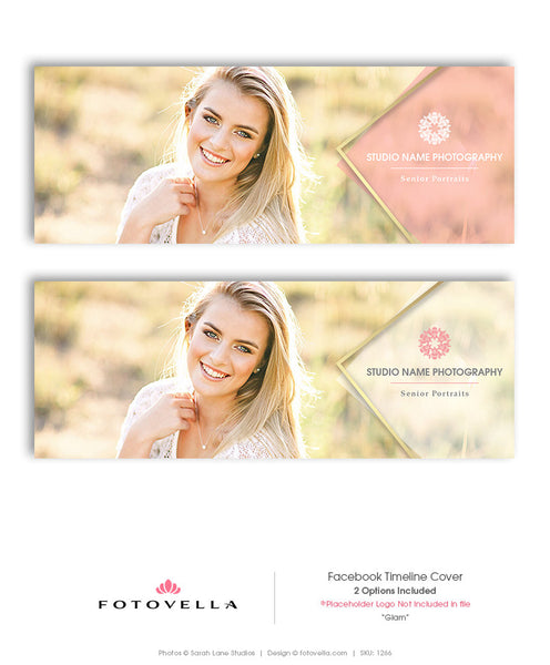 Senior Photography Marketing - Mini Marketing Set - GLAM - 1291