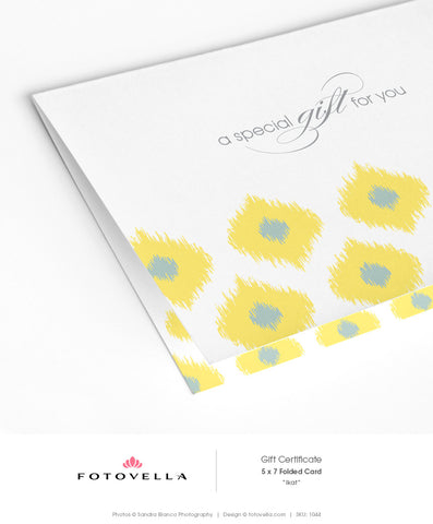 Photographer Gift Certificate Template - Photography Marketing - 1044