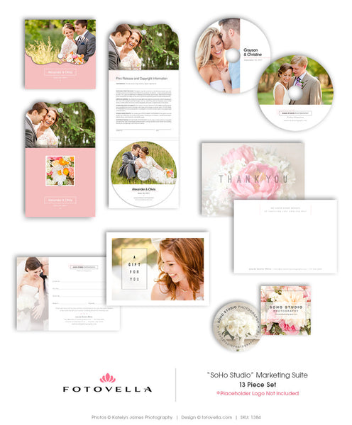Photography Marketing Set - SOHO STUDIO - 1384