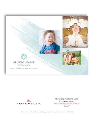 Photography Marketing Promo Card - Post Card Template - 1118