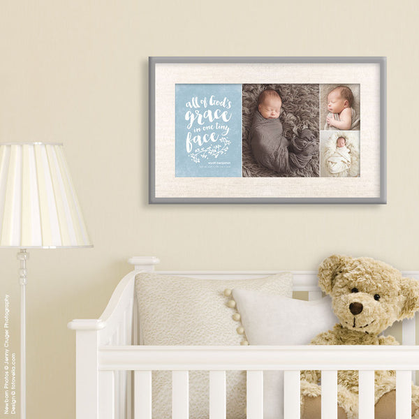 Storyboard Template - Baby Love Newborn Photo Collage 20x10 - BABY WYATT - 1477