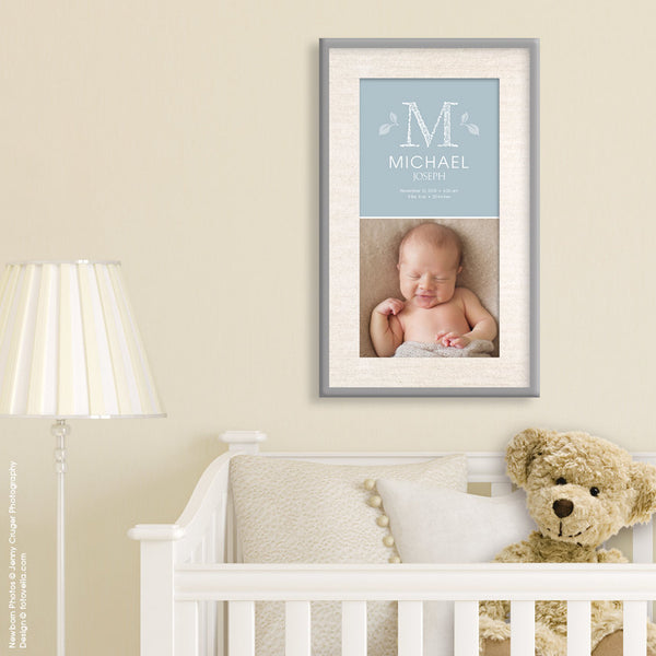 Storyboard Template - Newborn Photo Collage - Baby Love 10x20 - BABY MICHAEL - 1478