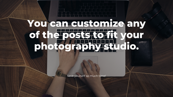 *NEW IN 2022* June Social Media Content for Photographers *Copy-Paste-Post*  Photography Captions