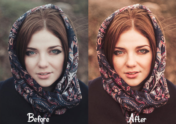 25 Pro Portrait Preset Pack for Lightroom