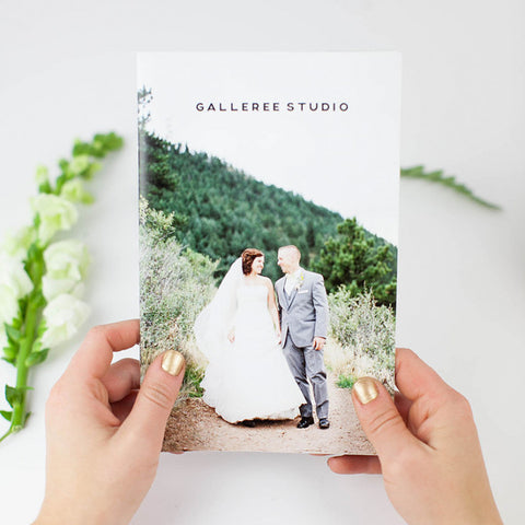Minimal Mini Wedding Marketing Magazine