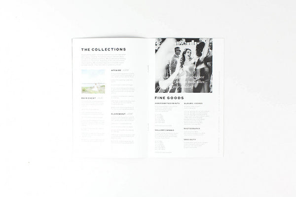Minimal Mini Wedding Marketing Magazine