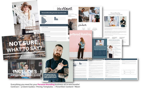 The Complete Personal Branding Photography Product Collection