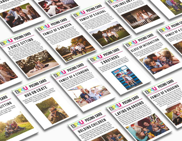 3,106 Posing Card Collection | All of our posing cards in 1 bundle!