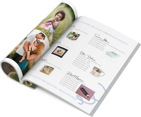 Mini Session Client Guide for Canva | Photography Welcome Packet Template, Magazine Template for Canva Version 1