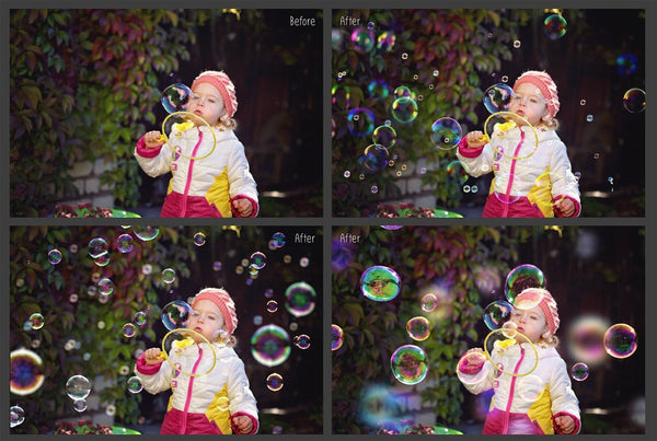 1400+ Photo Overlays, Night Sky Overlays, Digital Backgrounds, Brushes + More!