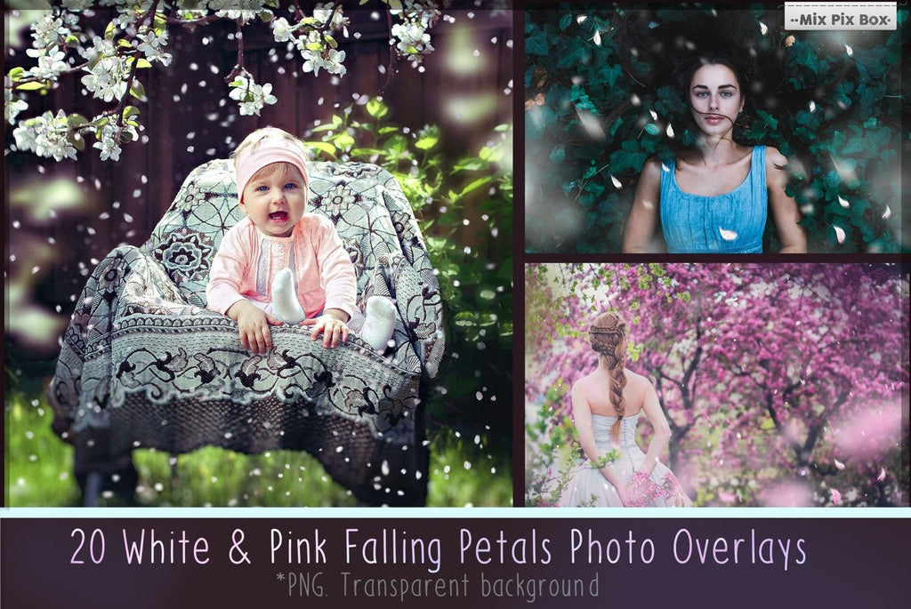 overlays with white background