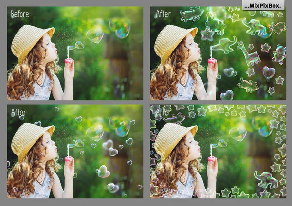 1400+ Photo Overlays, Night Sky Overlays, Digital Backgrounds, Brushes + More!