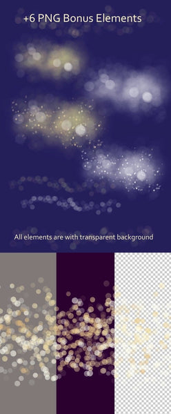 1400+ Photo Overlays, Night Sky Overlays, Digital Backgrounds, Brushes + More!