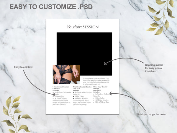 66 Prewritten Photographer Pricing Template Pages