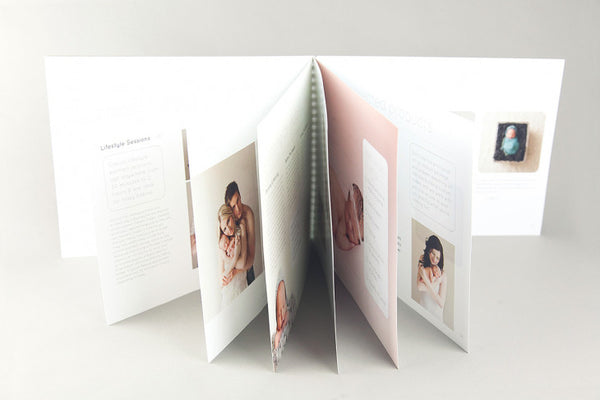 Modern Newborn Marketing Catalog