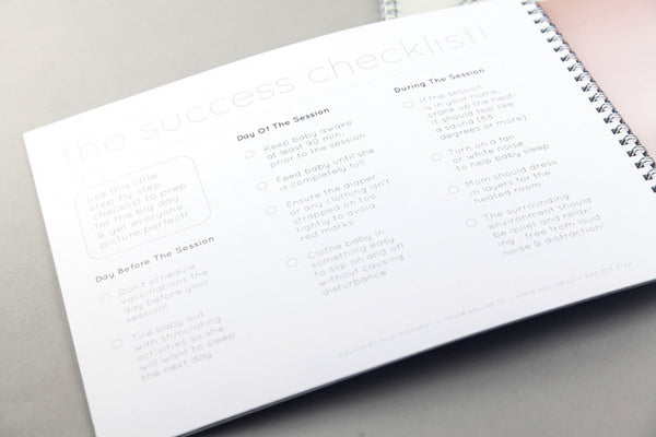 Modern Newborn Marketing Catalog