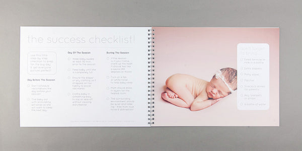 Modern Newborn Marketing Catalog
