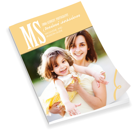 Mini Session Welcome Packet Template {1st Edition}