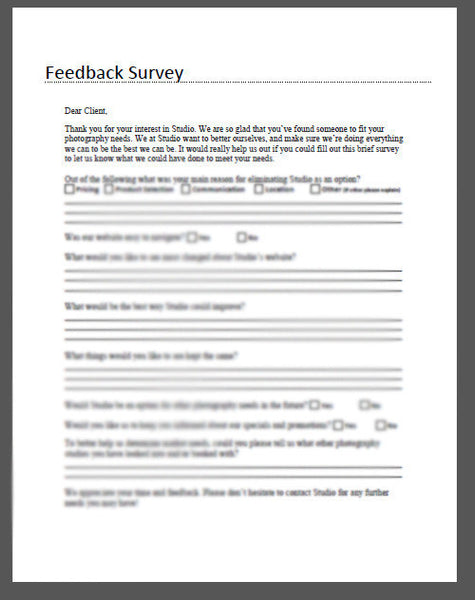 61 Photography Contracts and Forms