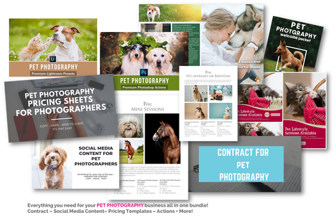 The Complete Pet Photography Product Collection