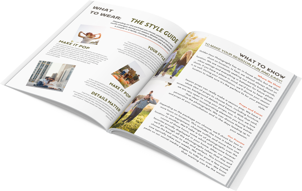 Portrait Photography Marketing Magazine Template for CANVA, Family Photography Client Guide, Welcome Packet, Portrait Photographer 1st Edition