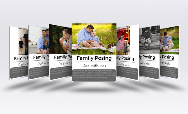 959 Family/Children Posing Card Bundle by Autumn Branscome