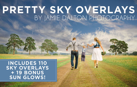 Pretty Sky Overlays + Sun Glows