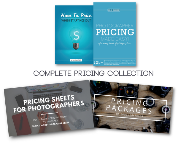 Complete Pricing Collection for Photographers