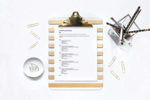 Everything You Need To Teach An Online Facebook Workshop: How To Take Better Photos Of Your Children