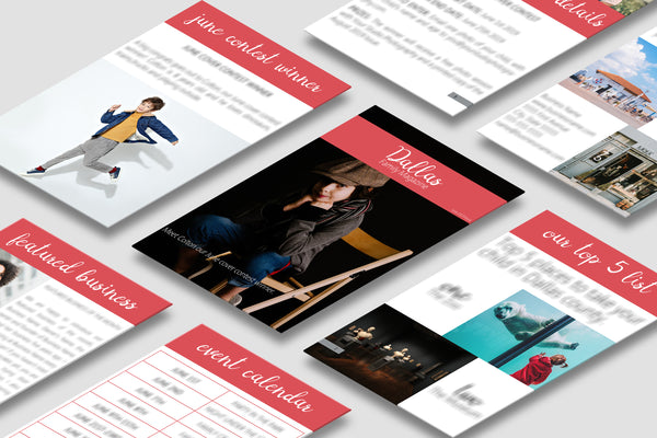 Marketing Magazine Kit Bundle | Templates