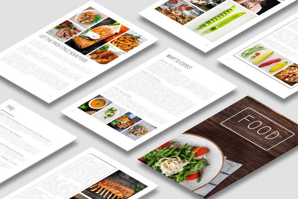 Food Photography & Restaurant Client Guide | Welcome Packet Template