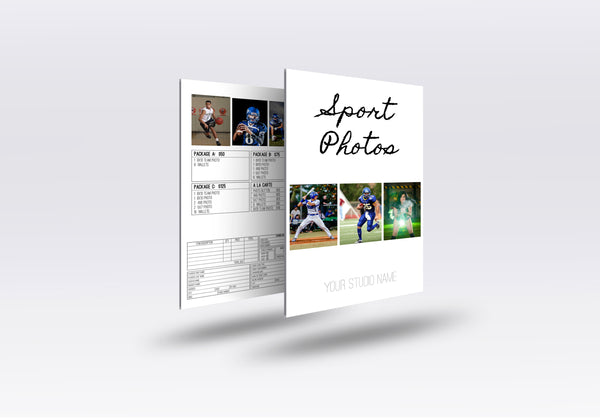 Order Form Templates for Photographers *Sports, Albums, Dance, School Order Forms & More*