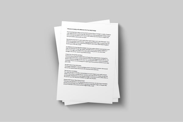 Volume 2! Newsletter & Blog Content Articles for Photographers