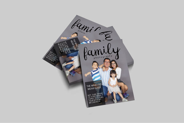 Family Photography Client Guide | Welcome Packet Template