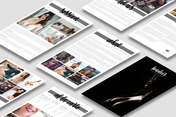 Boudoir Client Guide and Session Planning Guide