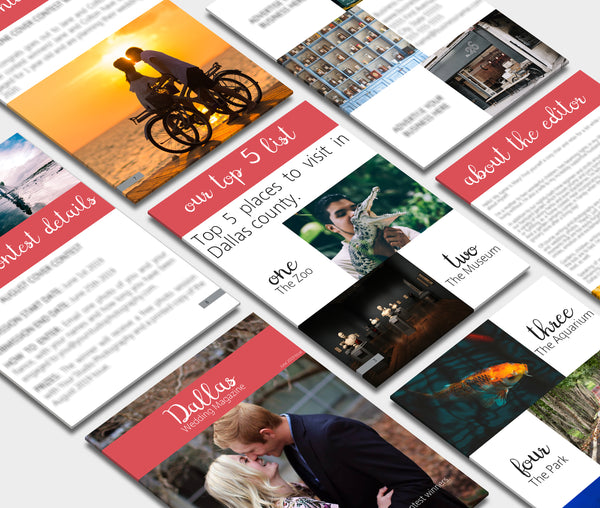 Marketing Magazine Kit Bundle | Templates