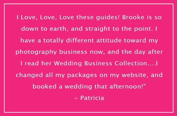 The Business of Wedding Photography