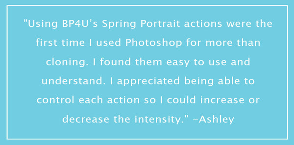 Spring Portrait Action Pack